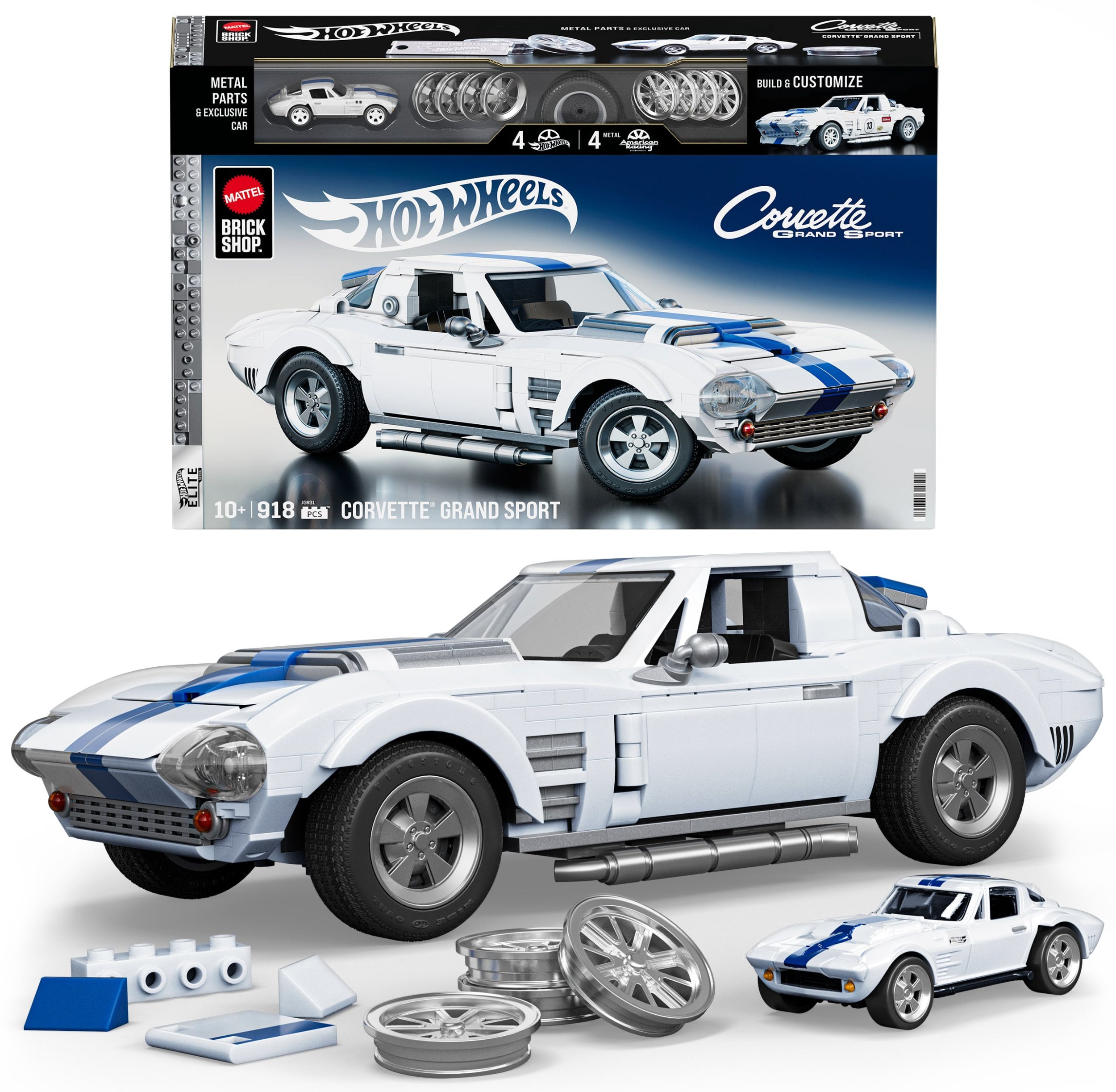 Mattel Brick Shop Hot Wheels Elite