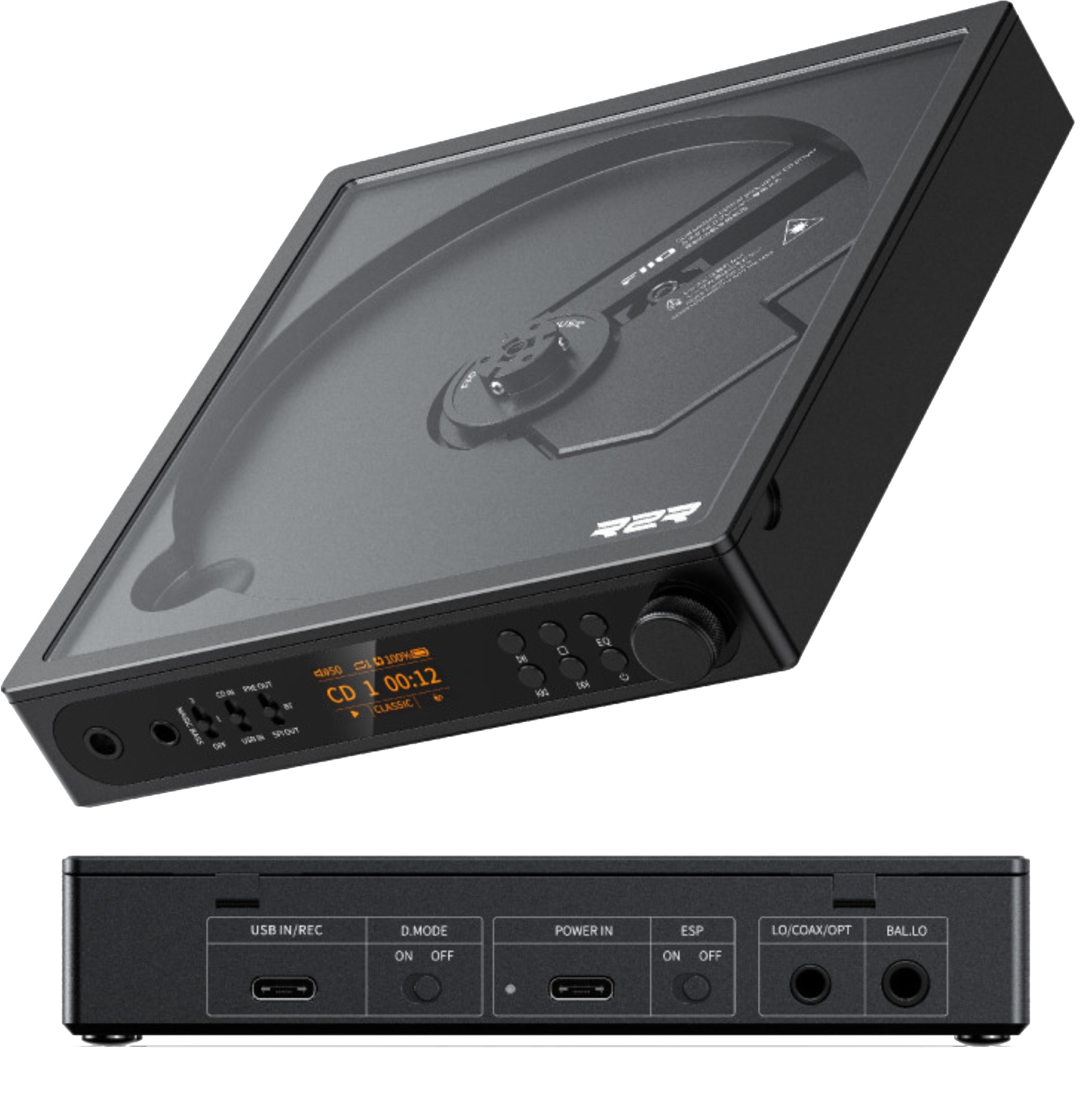 FiiO FiiO DM15 R2R Black -