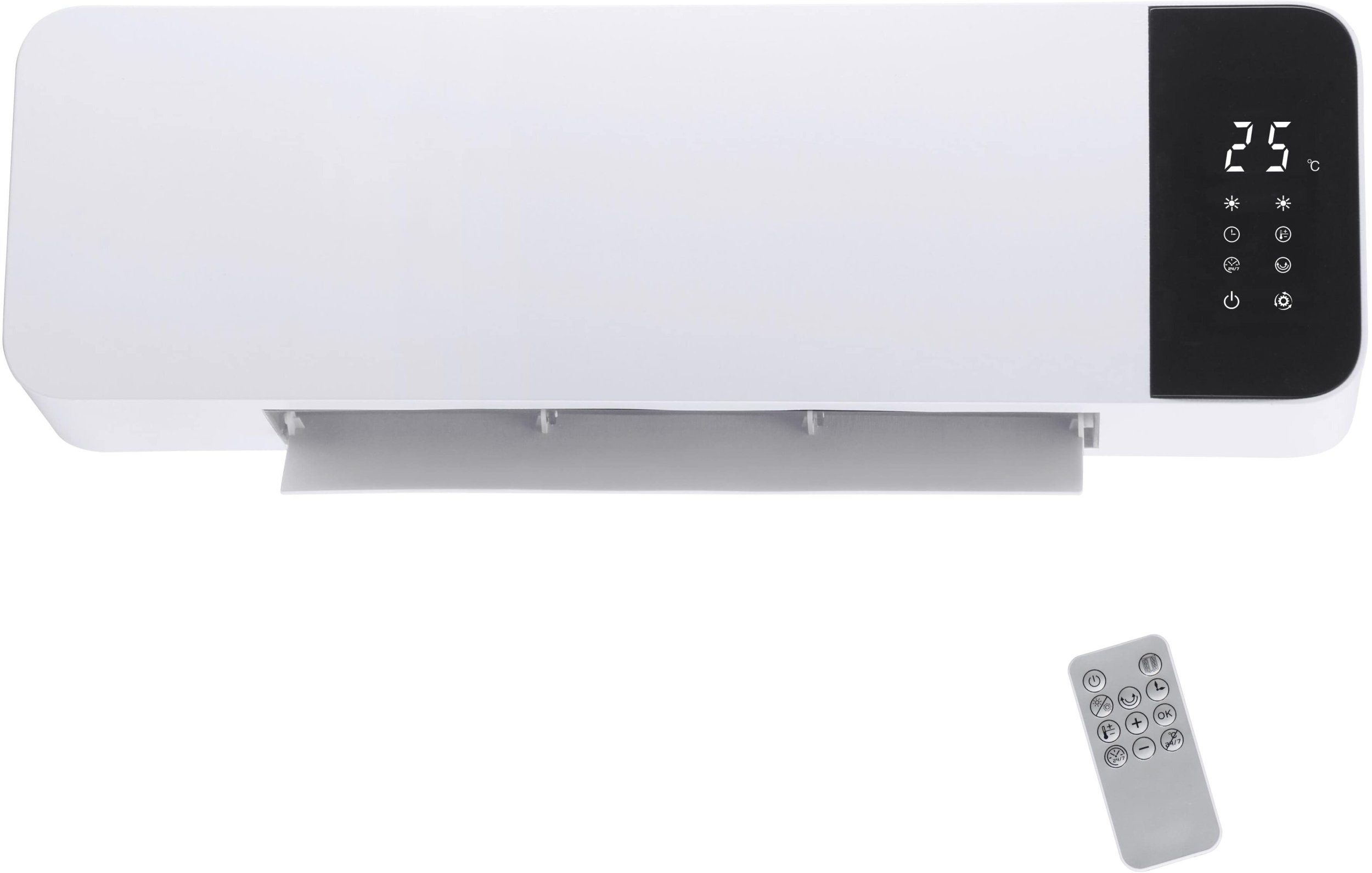 Elektriskais telpas sildītājs ar ventilatoru Emerio