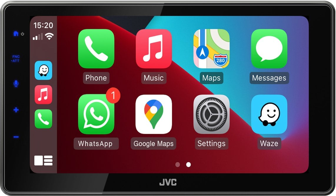 JVC KW-Z900DBW DAB BT 9`` 1DIN