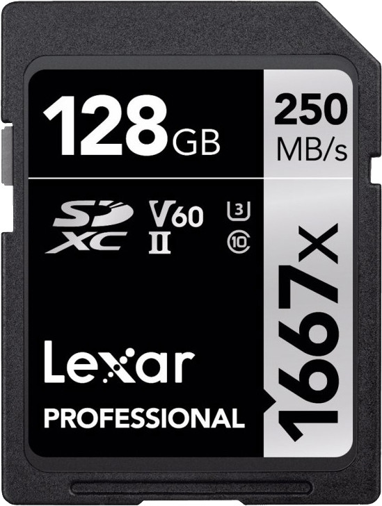 Lexar SDXC 128GB Profesionāla atmiņas karte