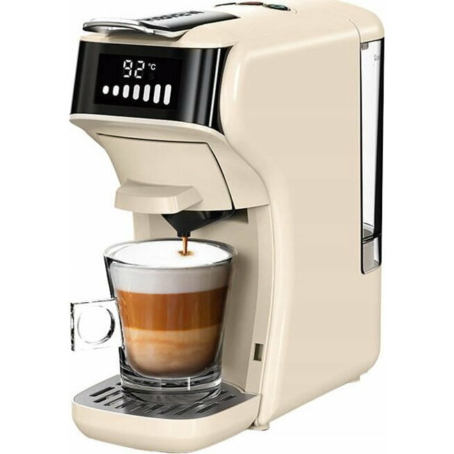 Kapsulu kafijas automāts 5in1 HiBREW H1B-beige