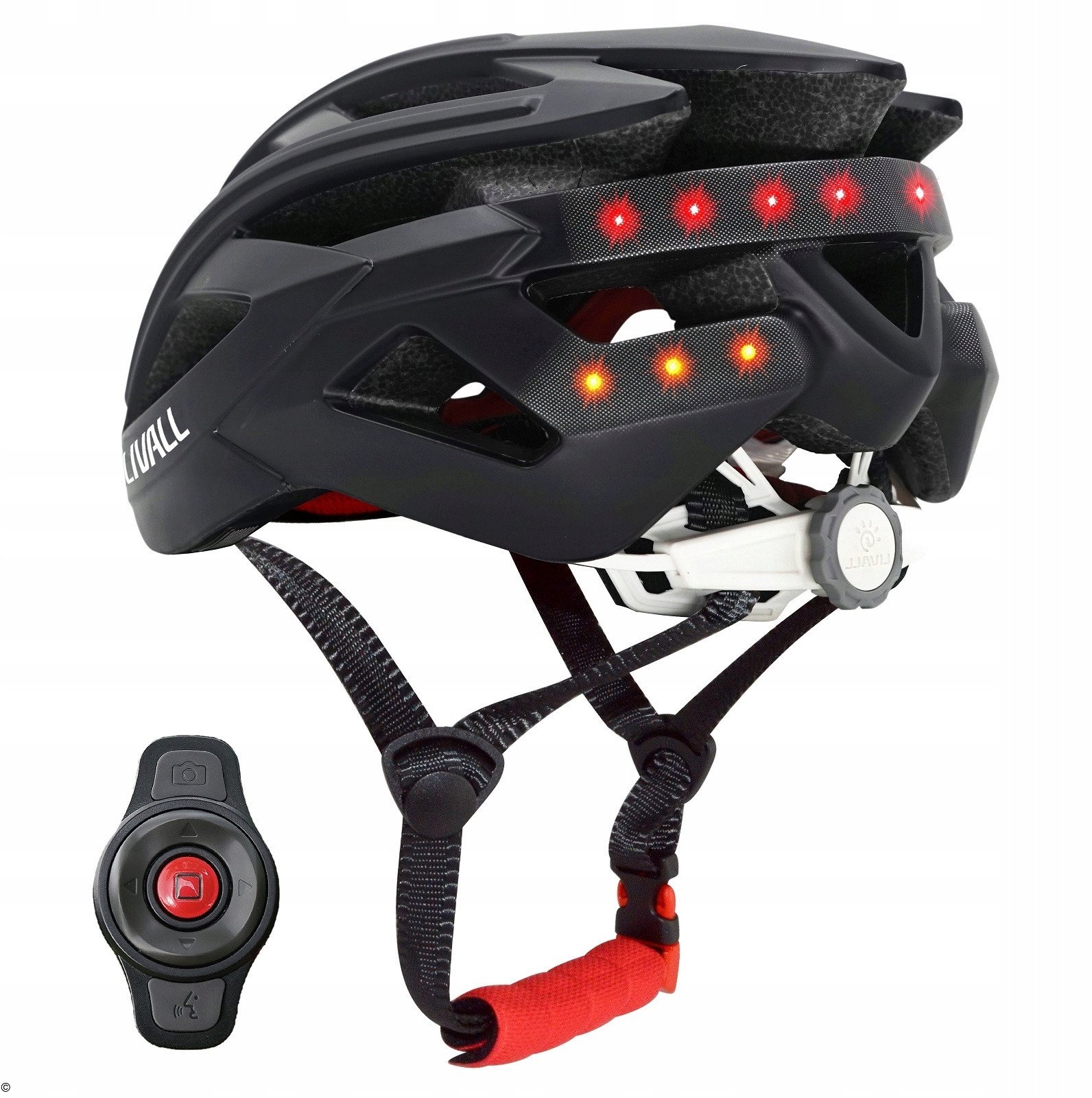 Livall Velosipēda ķivere Bluetooth 55-61cm LED/SOS/Intercom