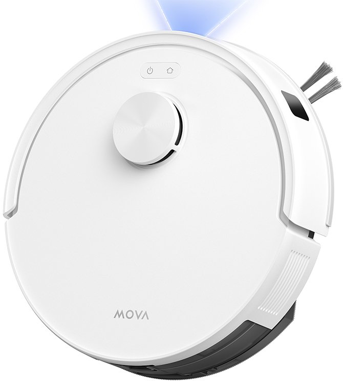 Robotu putekļsūcējs MOVA E20s Pro (White)