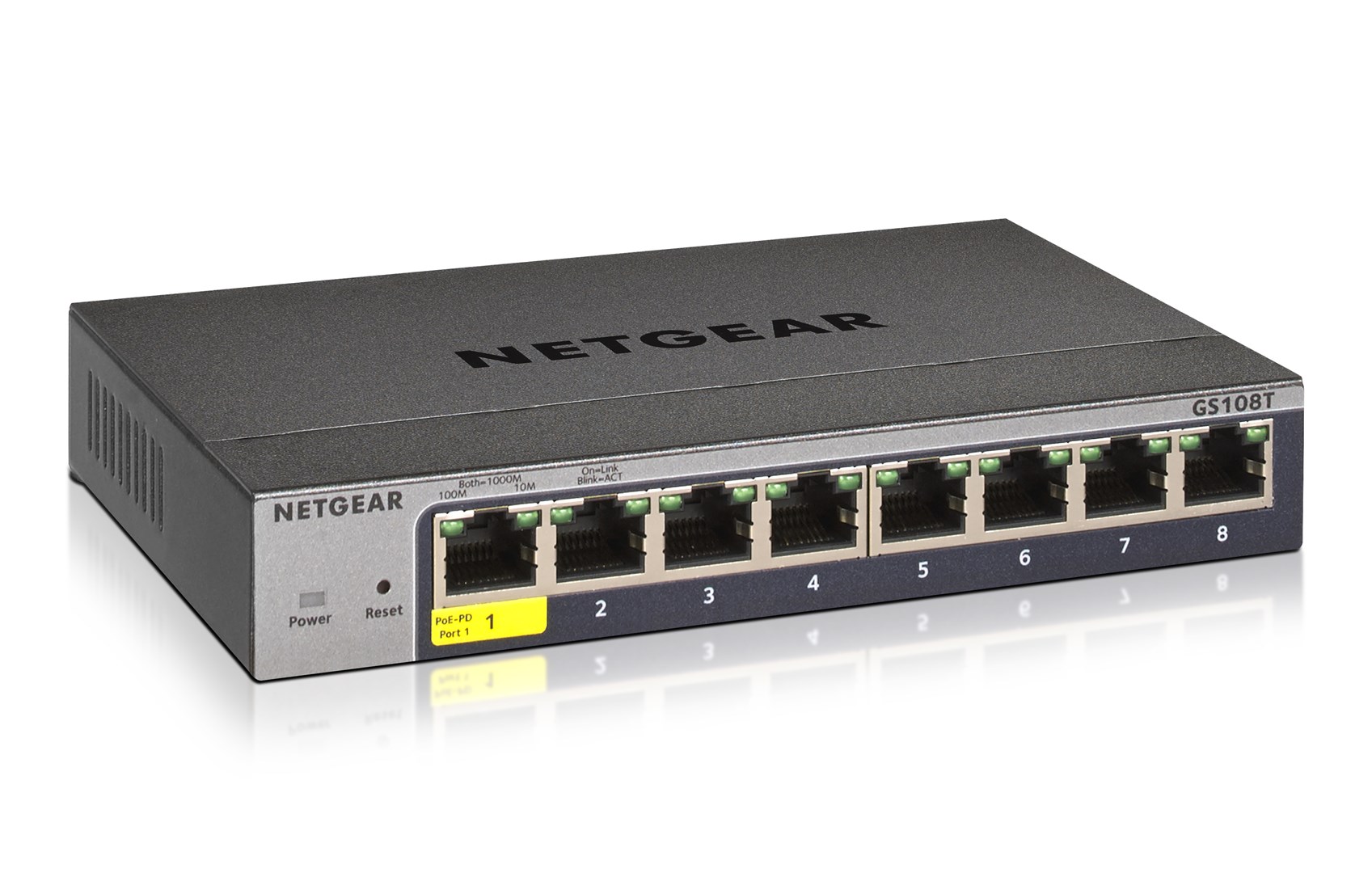 Slēdzis NETGEAR GS108T-300PES | GS108T-300PES |