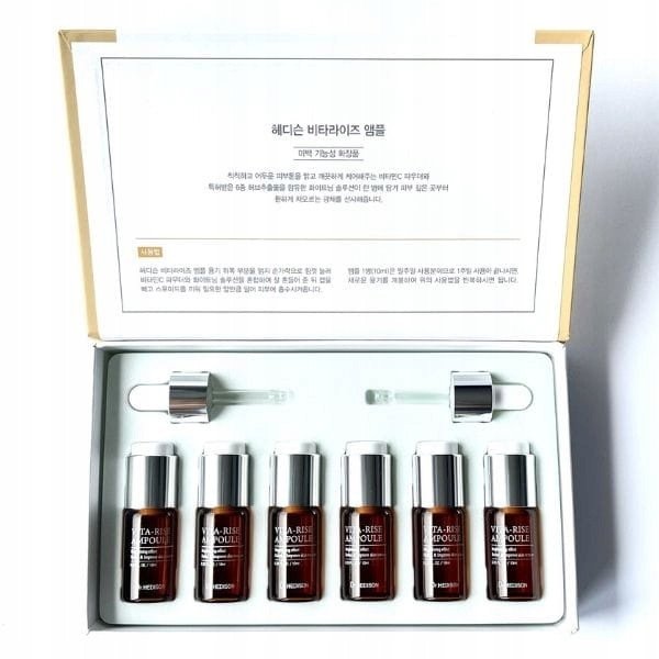 Missha DR.HEDISON_Vita-Rise ampulas ar C