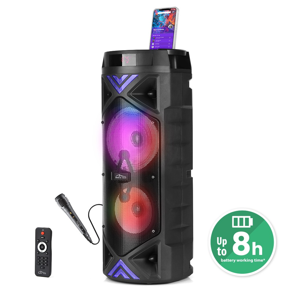 Skaļrunis Media-Tech Funbox Keg Pro Black