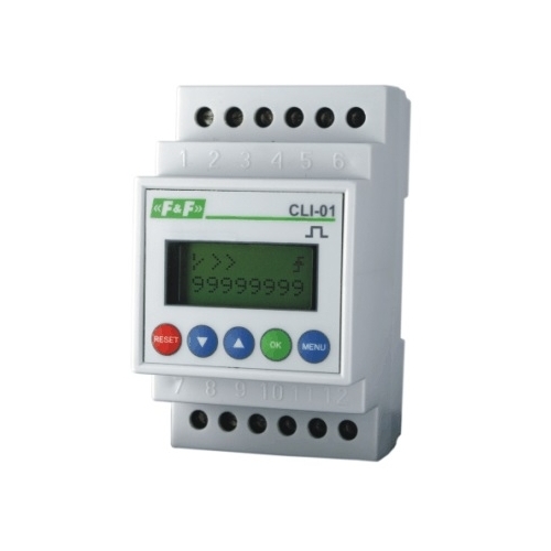 F&F Programmējams impulsa skaitītājs 24-264V AC/DC