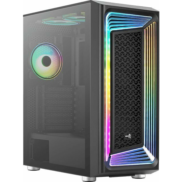 Korpuss Aerocool Interstellar ARGB (INTERSTELLAR-G-BK-V1) |