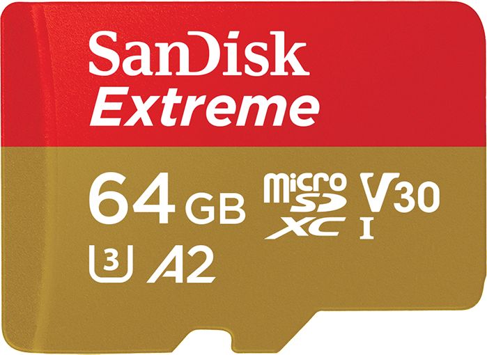 Atmiņas karte SanDisk Extreme MicroSDXC 64