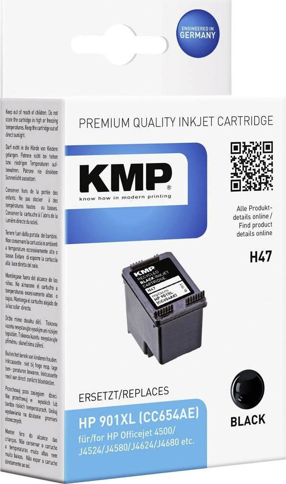 Tintes kasete KMP KMP H47 melna