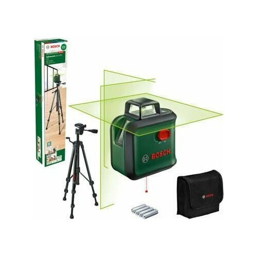 Bosch AdvancedLevel 360 komplekts krustlīniju lāzers