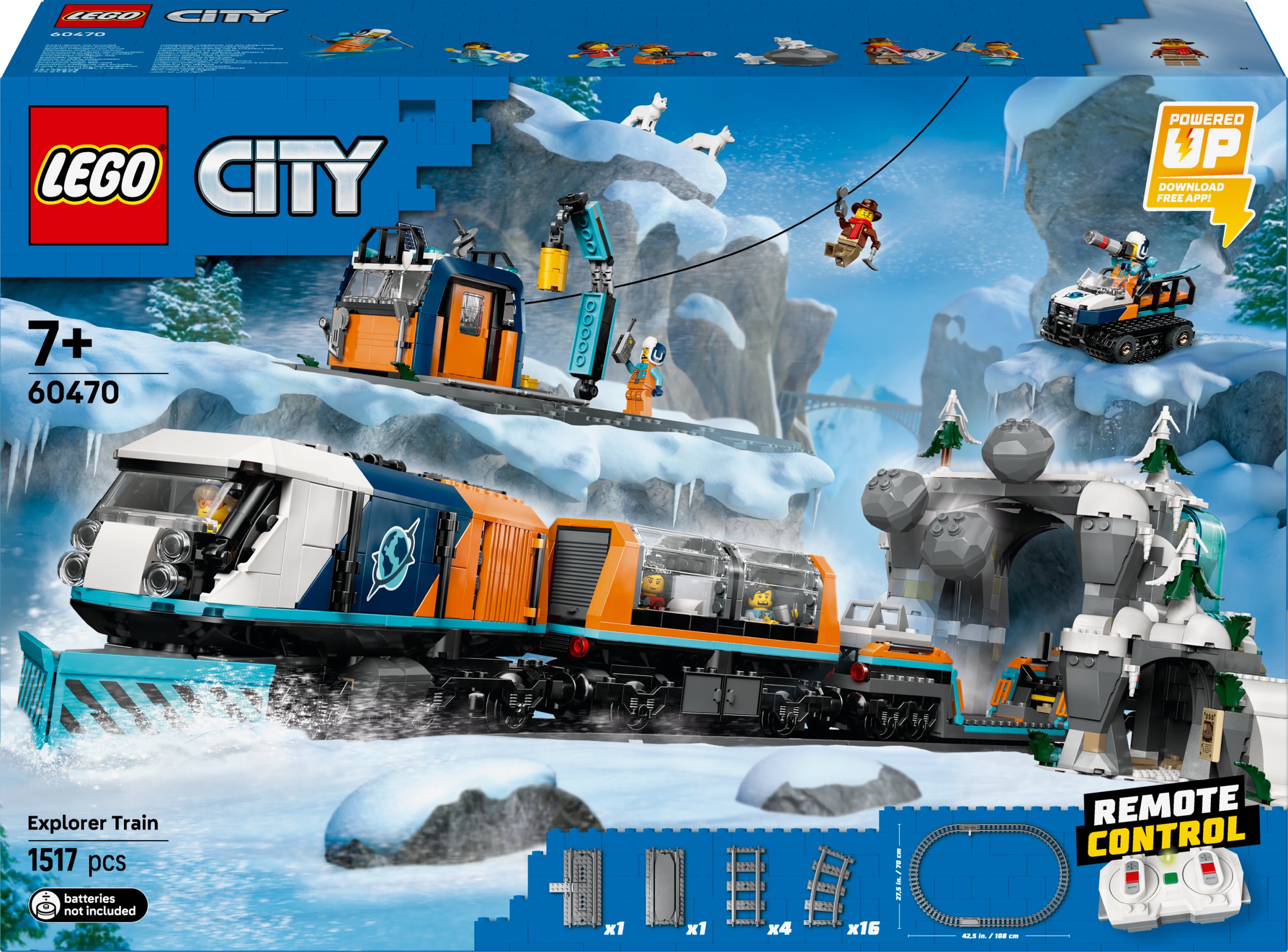 LEGO Klocki City 60470 Ekspres polarny