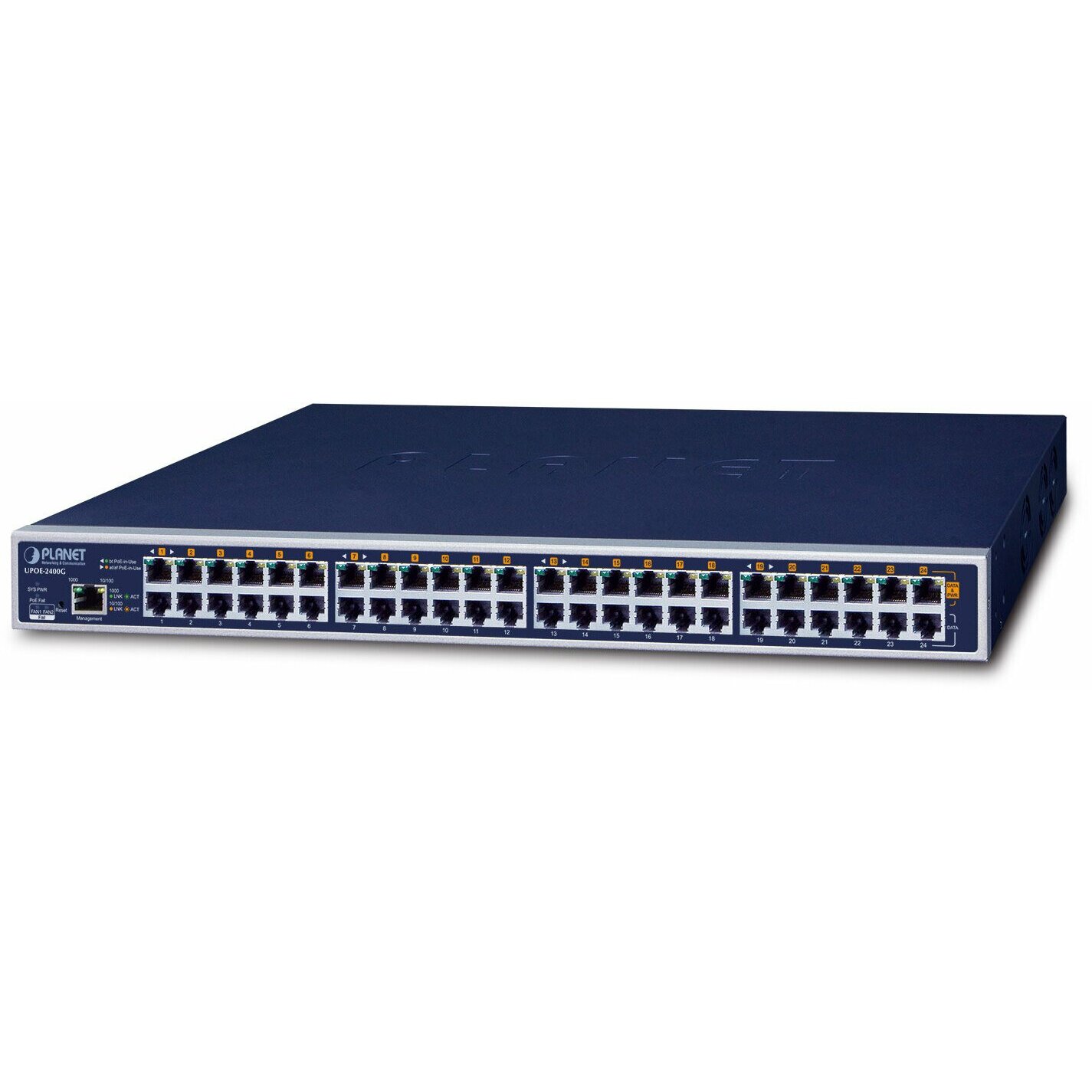 PLANET UPOE-2400G Gigabit Ethernet tīkla savienojums