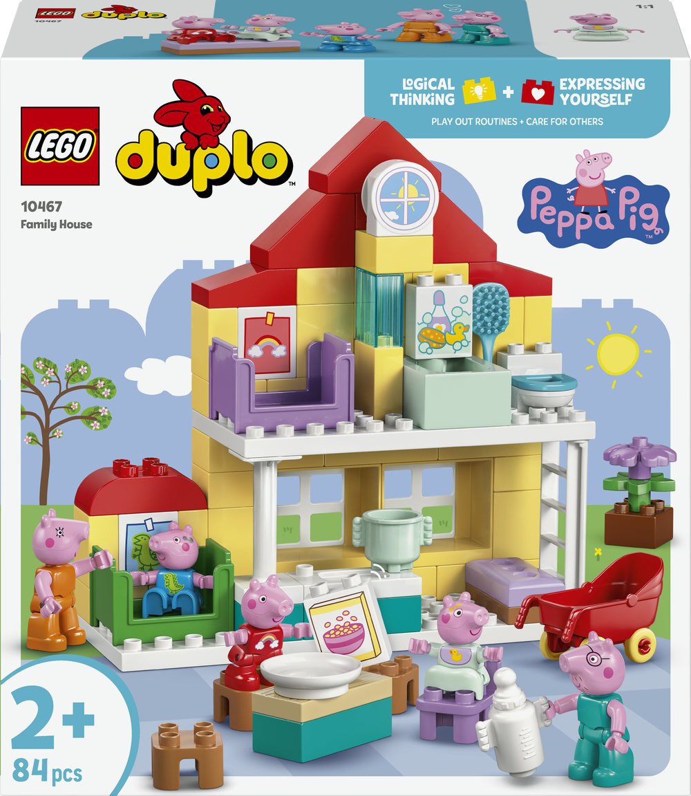 LEGO Duplo Świnka Peppa Dom rodzinny