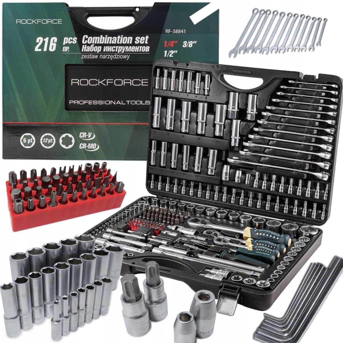 Partner Komplekts instrumentu 216 gab. 1/4"