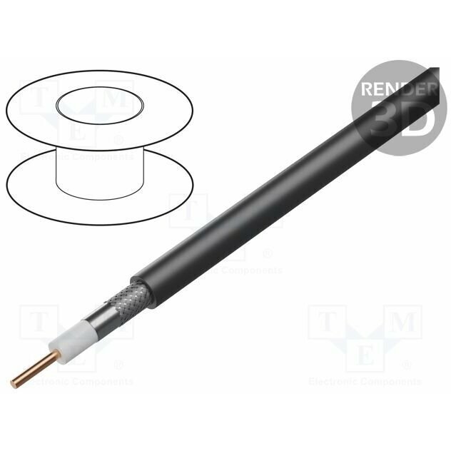Kabelis Belden 1694ELW - 75 Ohm