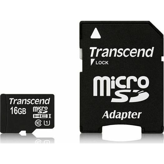 SD microSD karte 16GB Transcend SDHC