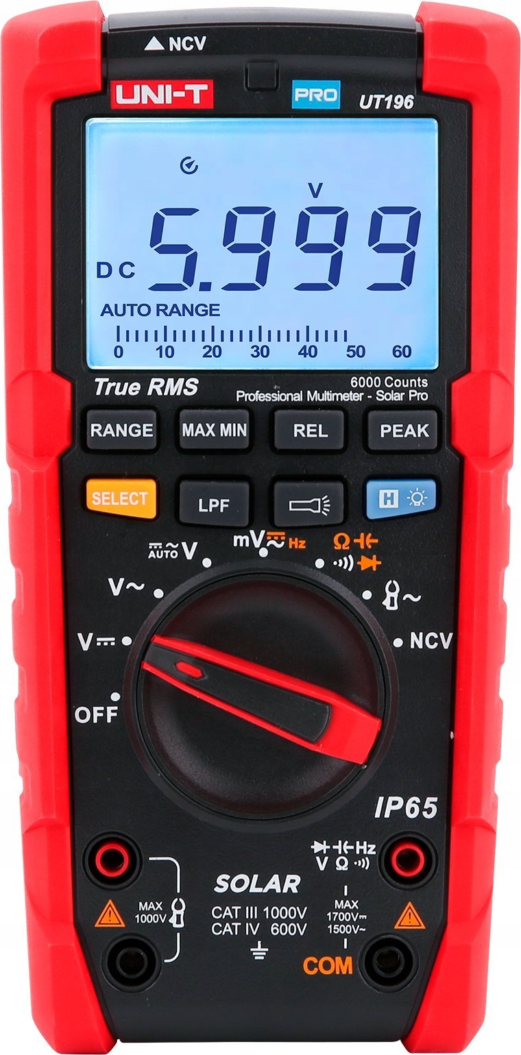 Universālais mērītājs Uni-T UT196 | MIE0468