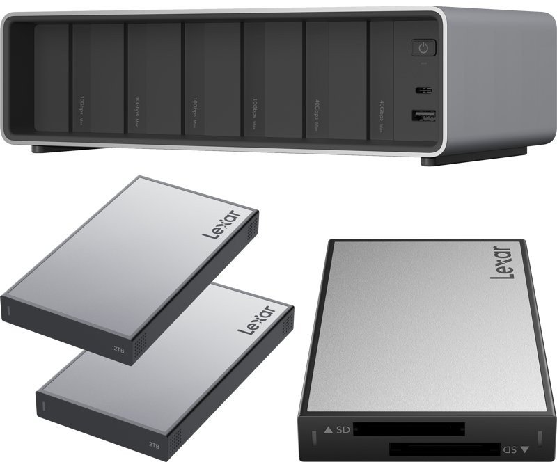 Lexar Professional Workflow Pro ar Thunderbolt4