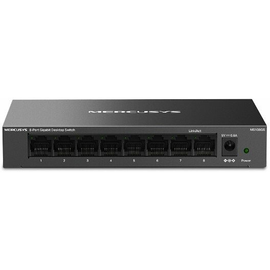 Pārslēdzējs Mercusys Mercusys MS108GS-M2 8-portu 2
