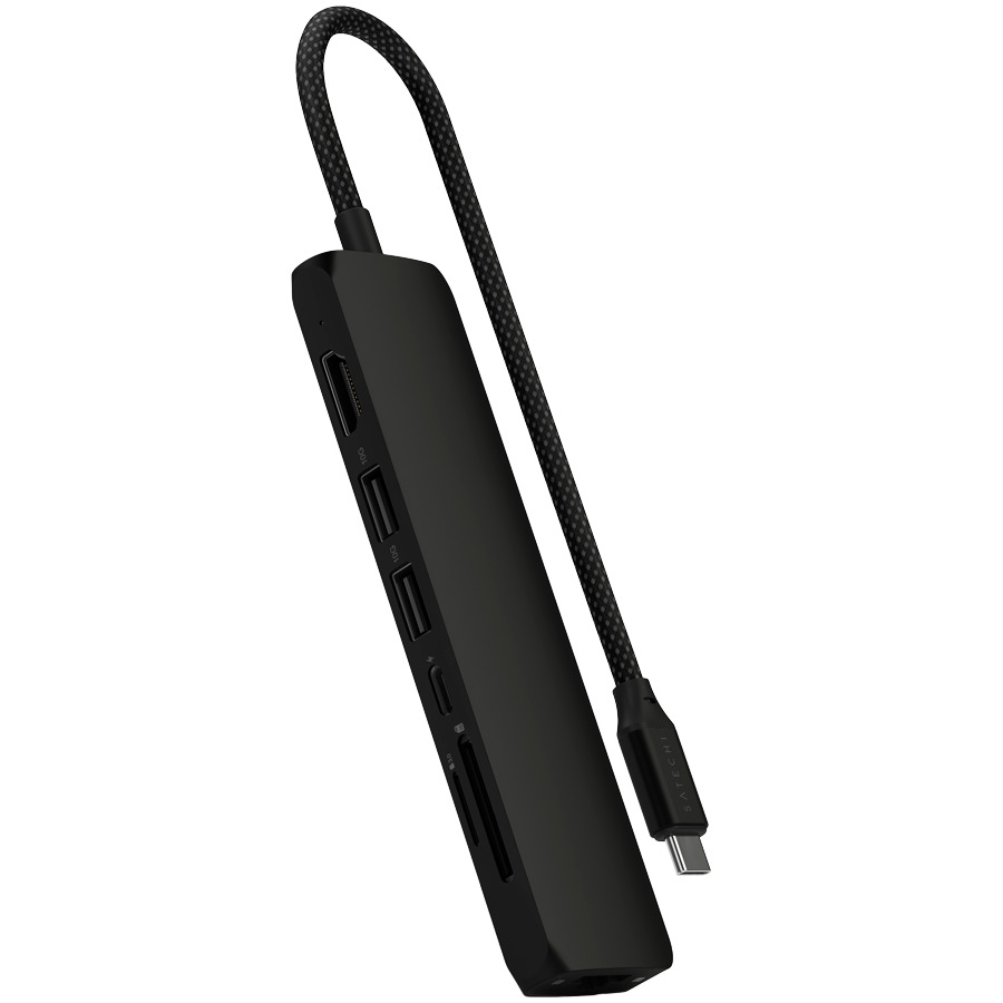 Satechi 7-w-1 USB-C Slim Multiport Adapter