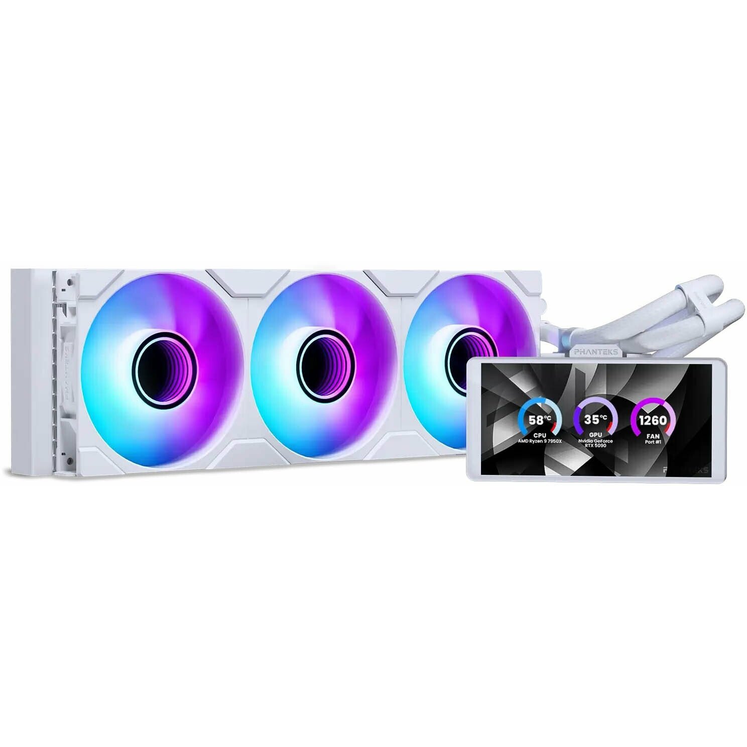 PHANTEKS Glacier One 360M25 LCD AiO-Wasserkühlung