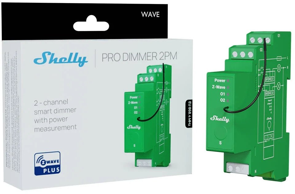 Shelly Wave Pro Dimmer 2PM –