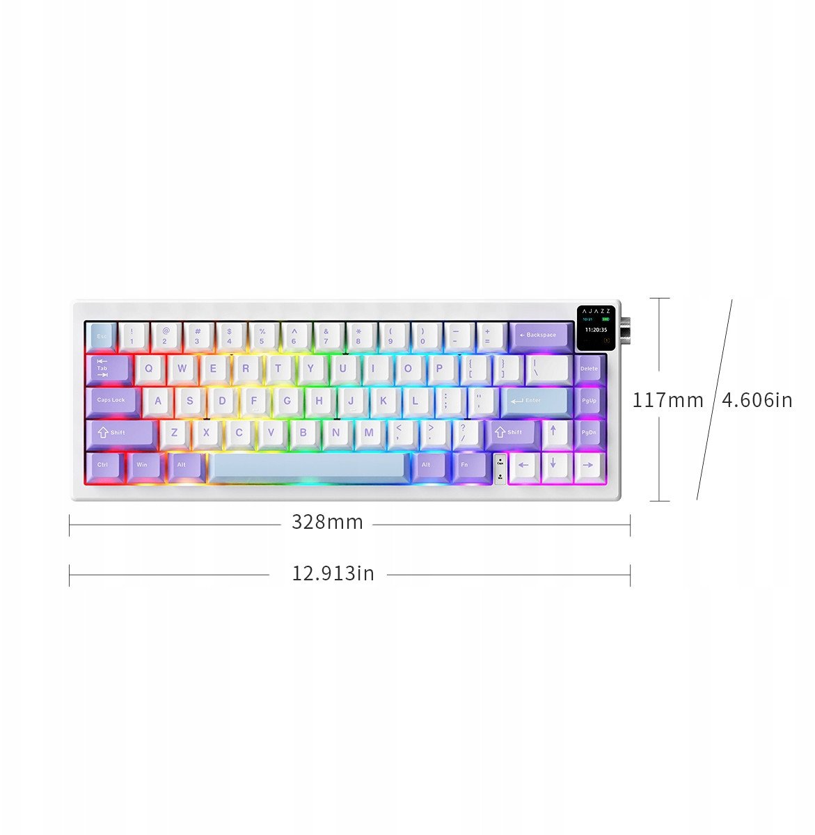 Ajazz Spēļu mehāniskā tastatūra AK650 Dream