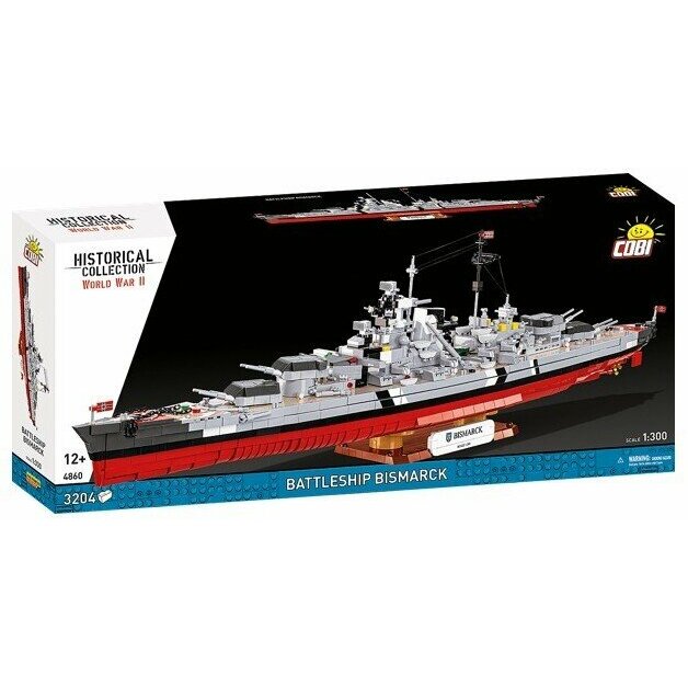 Klocki Battleship Bismarck 3204 klocków |