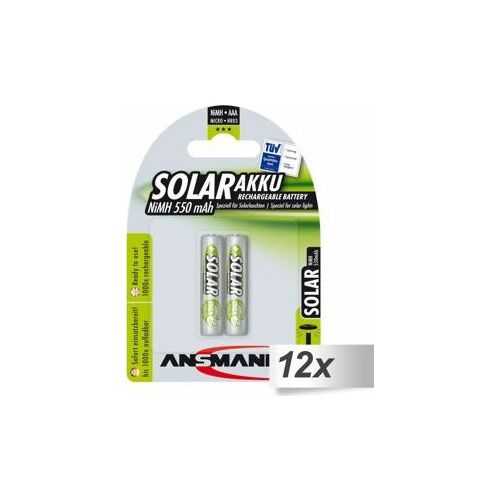 Ansmann uzlādējams akumulators Solar AAA /