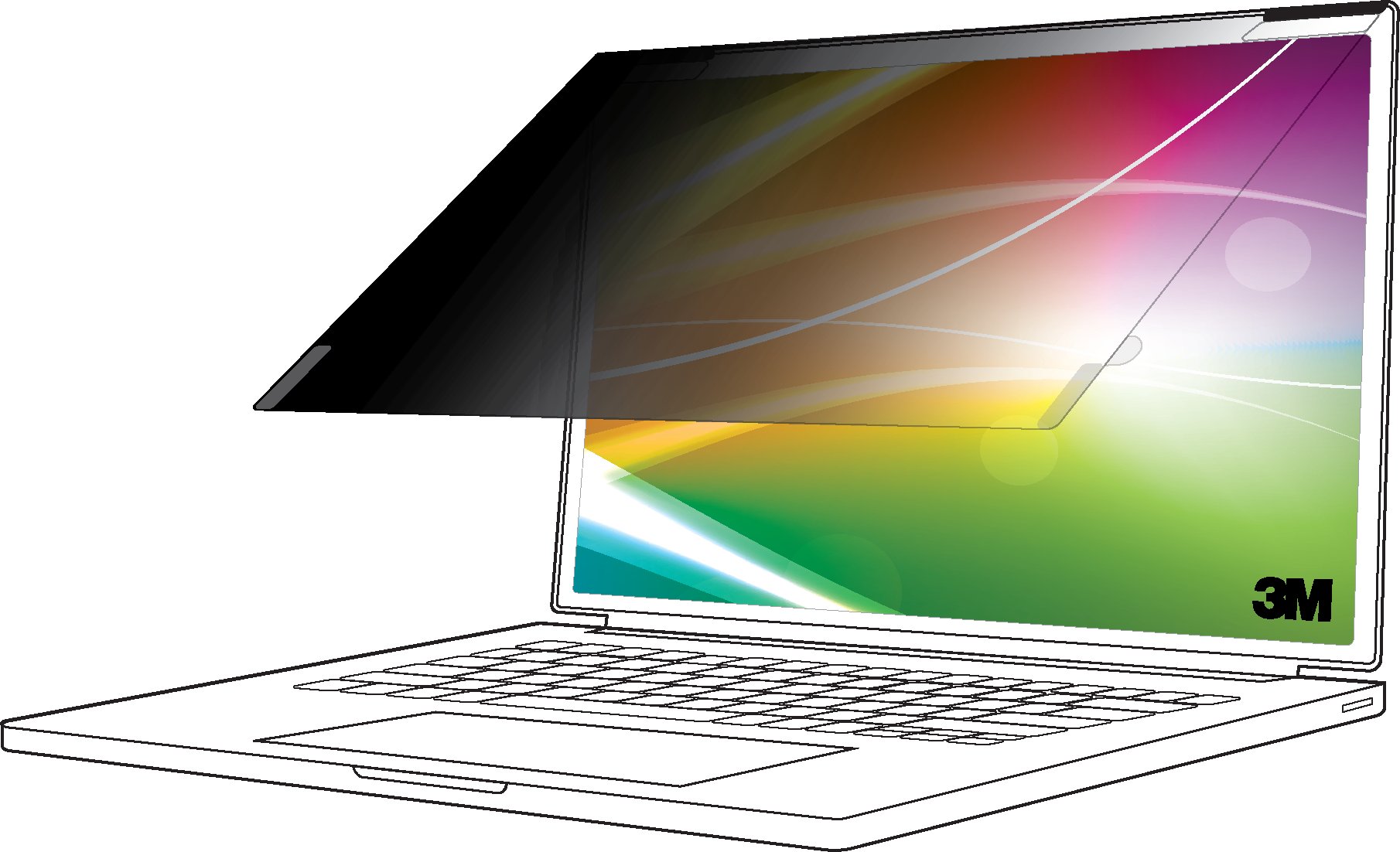 3M Bright Screen privātuma filtrs Apple