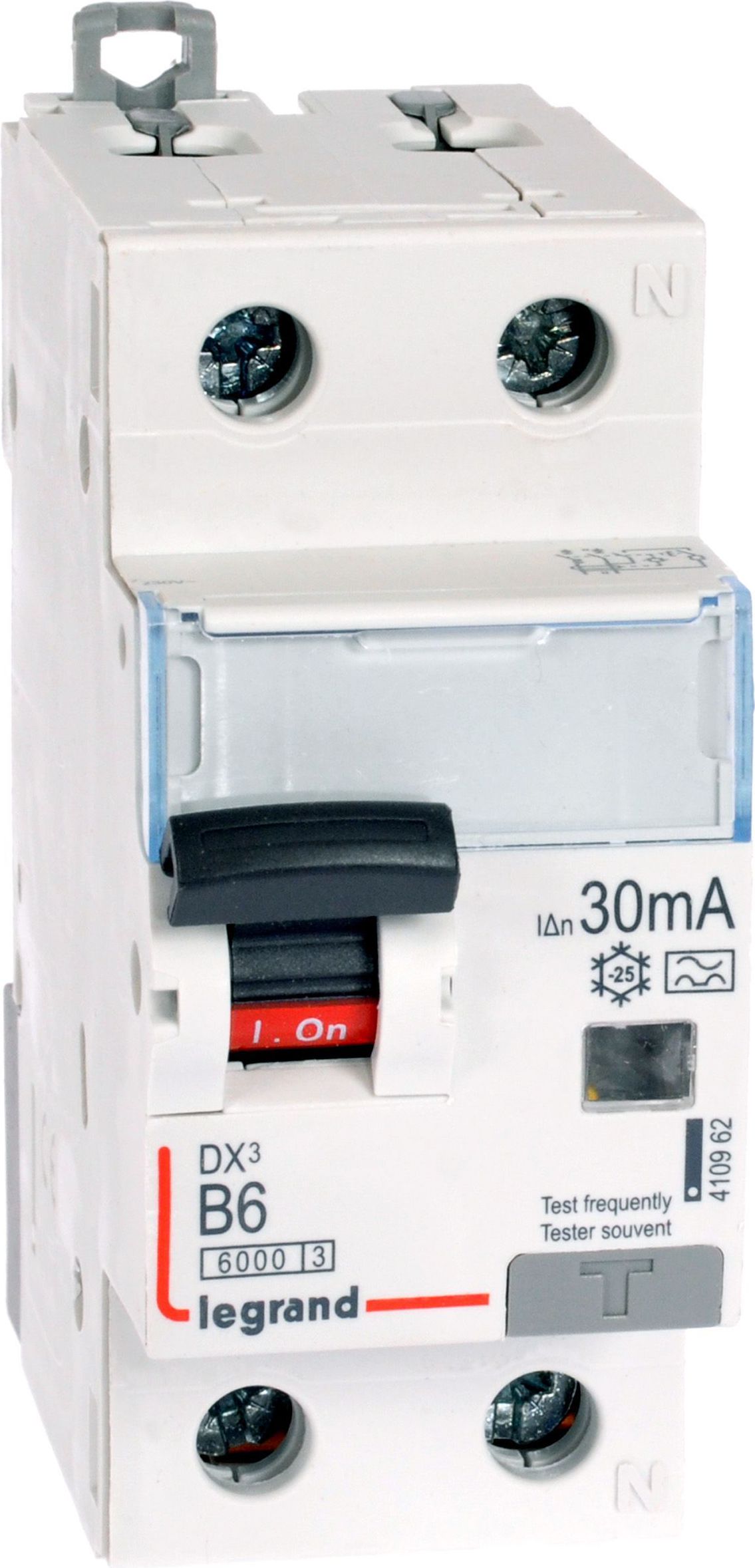 Legrand Diferenciālais pārslodzes slēdzis 2P 6A