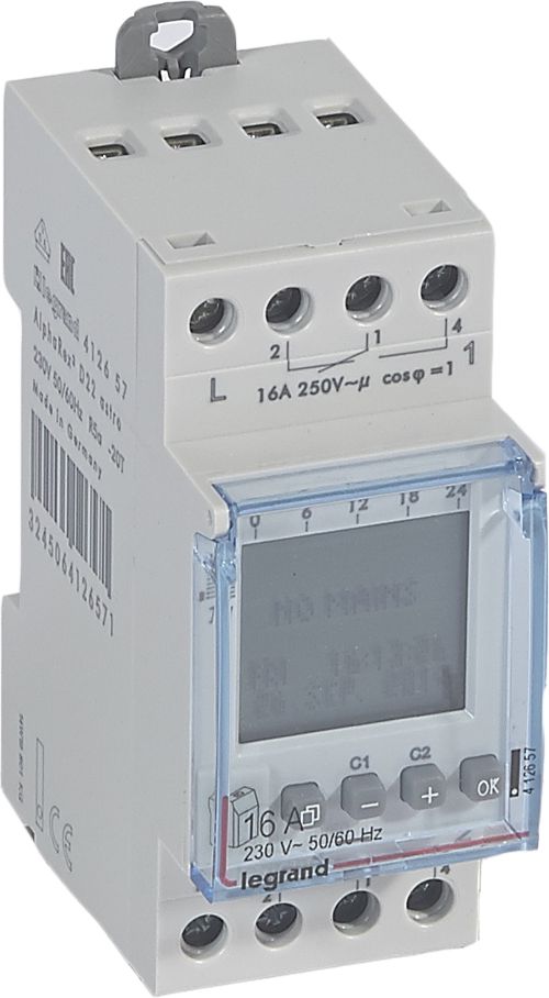 Legrand divkanālu digitālais programmētājs 2mod. (412657)
