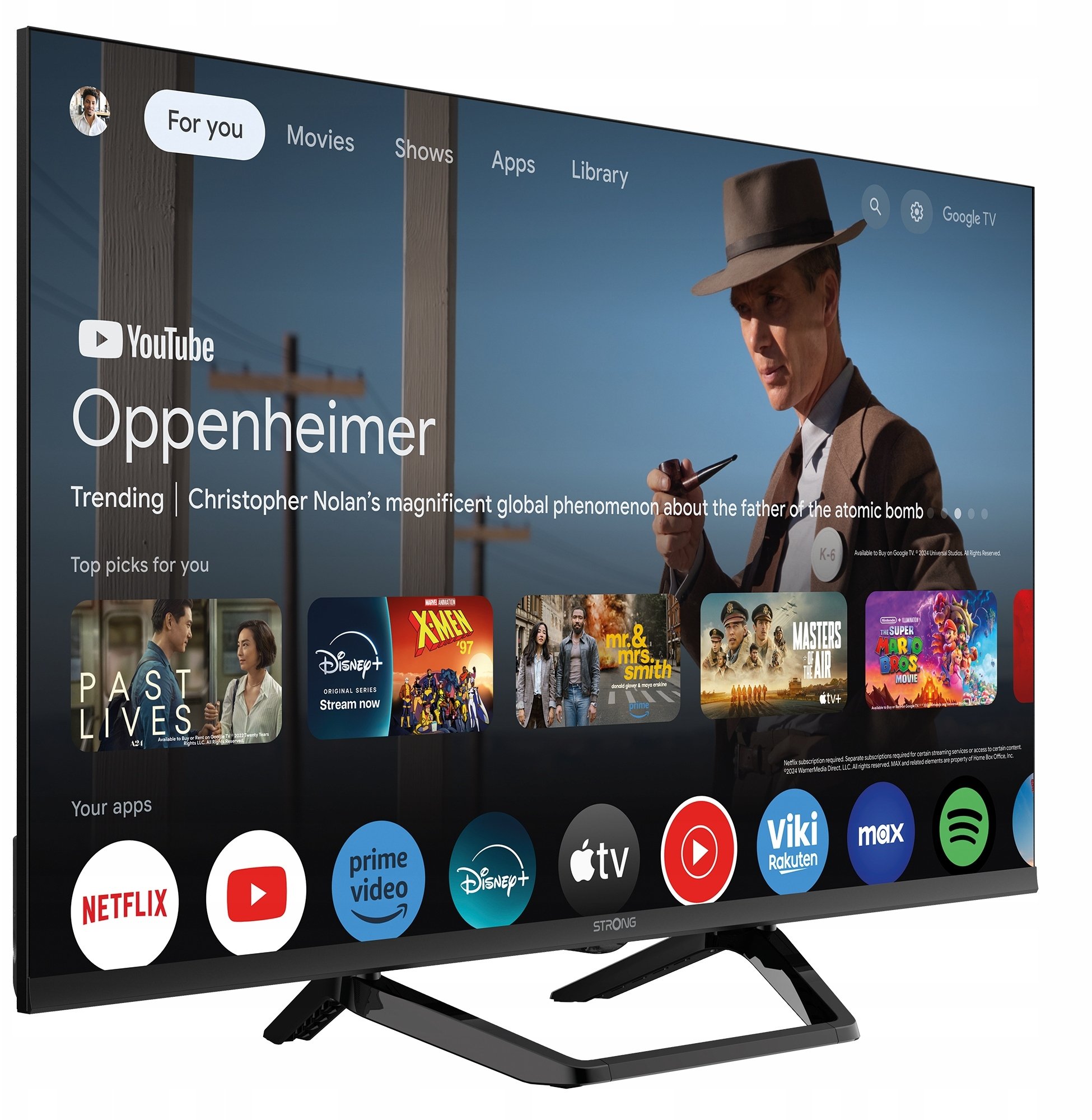 Televizors Strong TV 32 230/12Volt Google