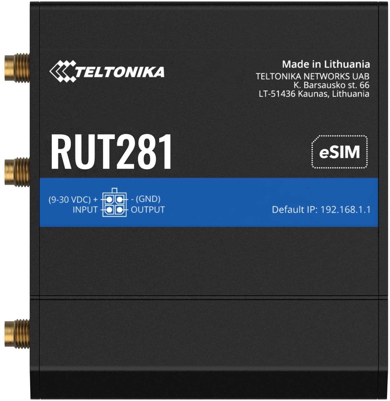 Maršrutētājs Teltonika Teltonika RUT281 - LTE