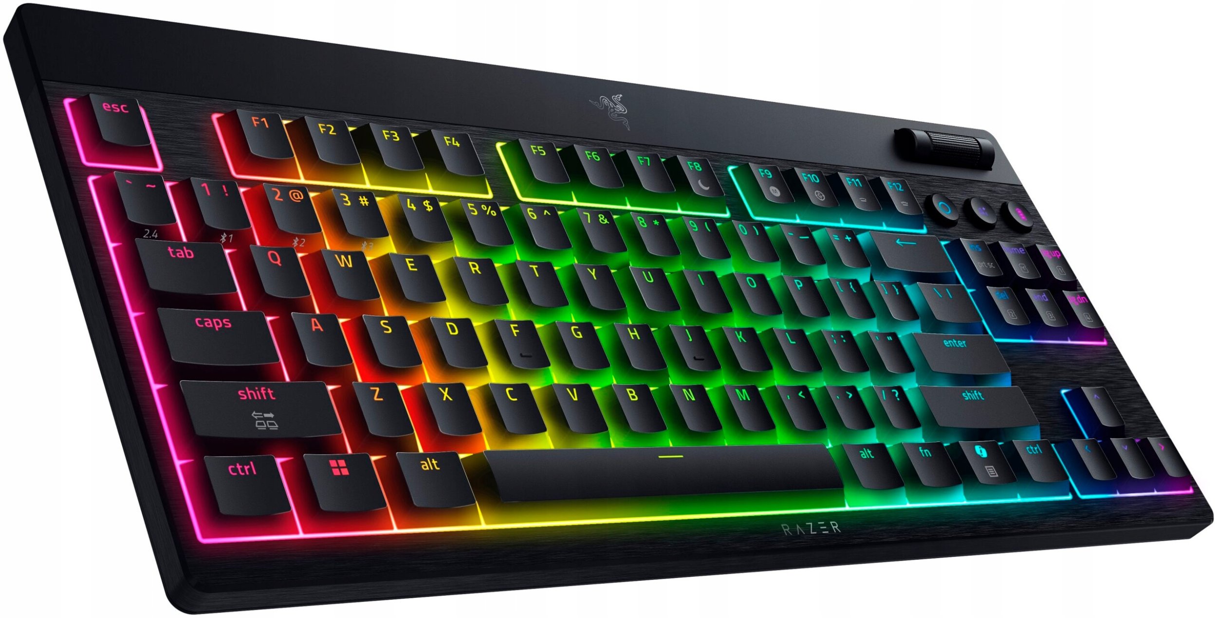 Klaviatūra Razer BlackWidow V4 Low-Profile Yellow