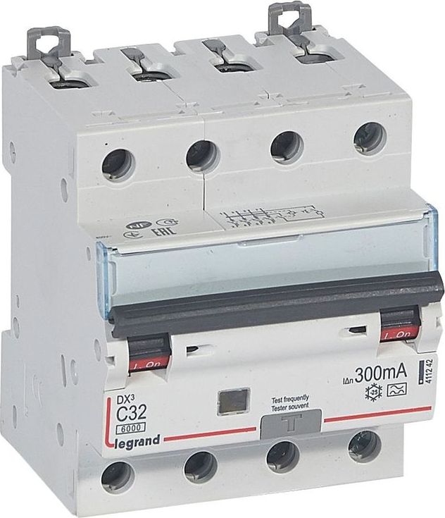Legrand Diferenciālais pārslodzes slēdzis 4P 32A