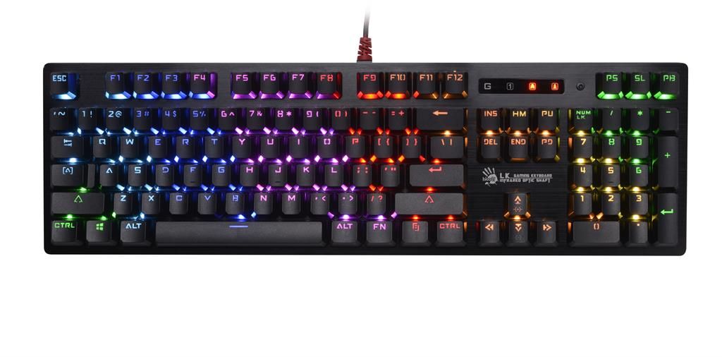 Klaviatūra A4Tech B820R RGB (A4TKLA45994) |