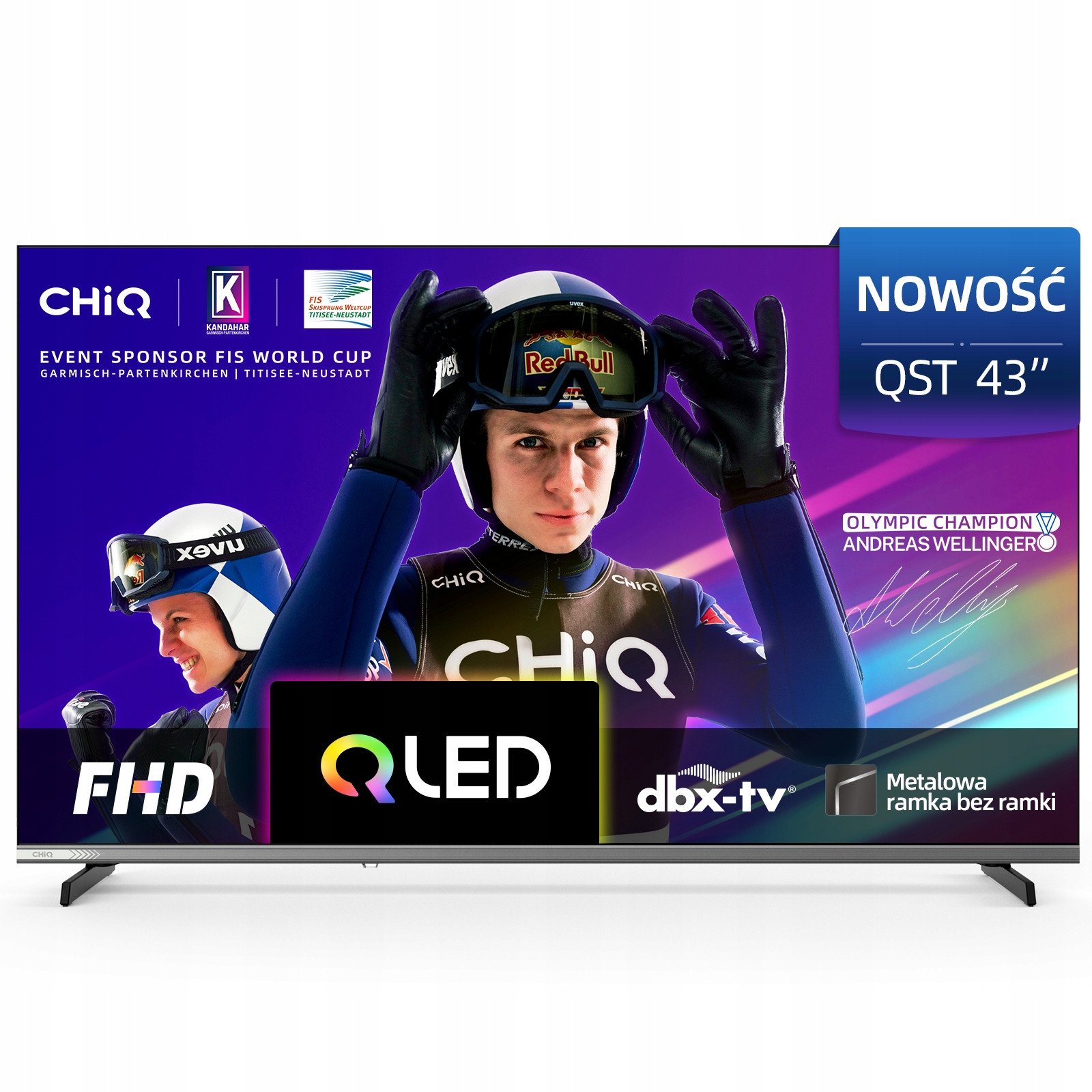 CHiQ L43QST Televizors 43", FHD, QLED