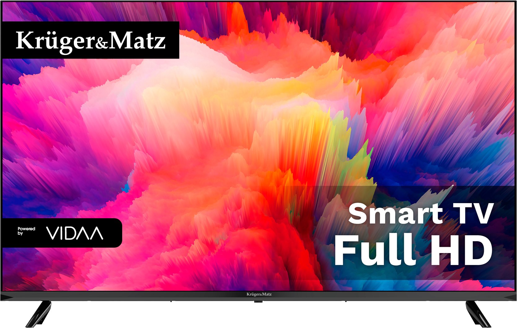 Televizors Kruger&Matz 43" FHD viedais DVB-T2/S2
