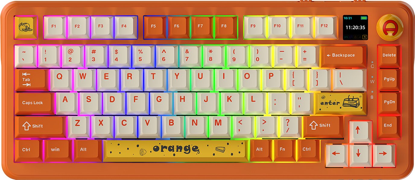 Klaviatūra Ajazz AK820 MAX PLUS Avocado