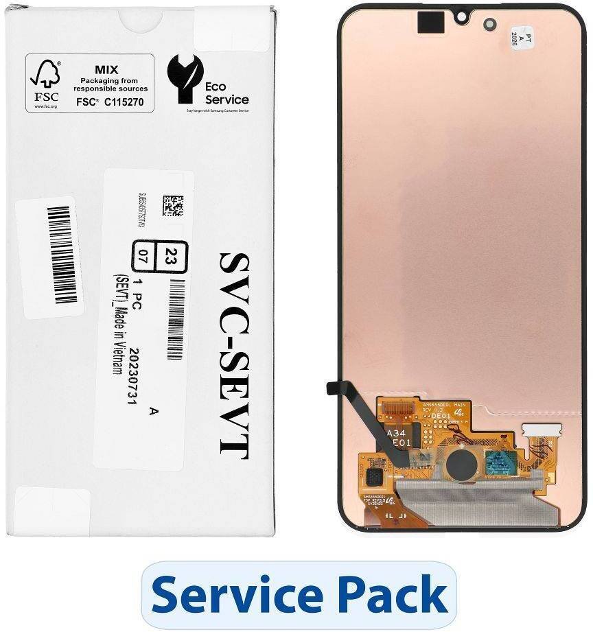 Samsung ServicePack LCD displejs SAMSUNG A34