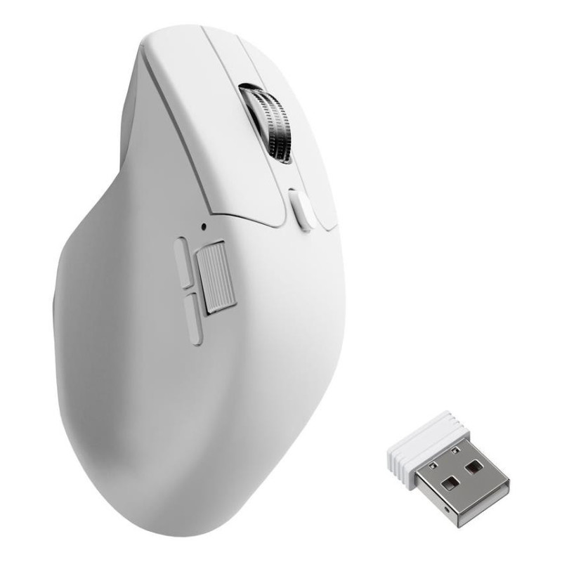 Keychron M6S-A24 PixArt 3950 8K Biała