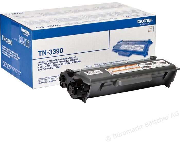 Toner Brother TN3390P - Black -