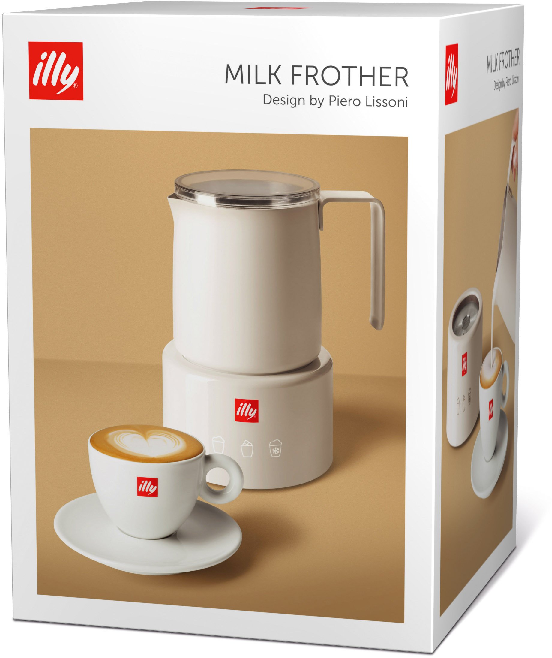 Illy piena putotājs White by Piero