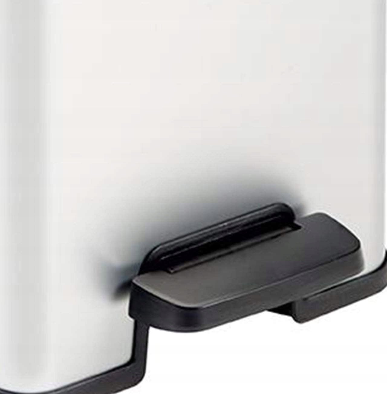Curver Pedāļspainis metalizēts Slim Bin 40L