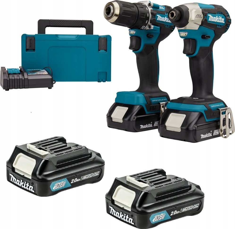 Makita 6 daļu elektroinstrumentu komplekts (DLX2423AJ)