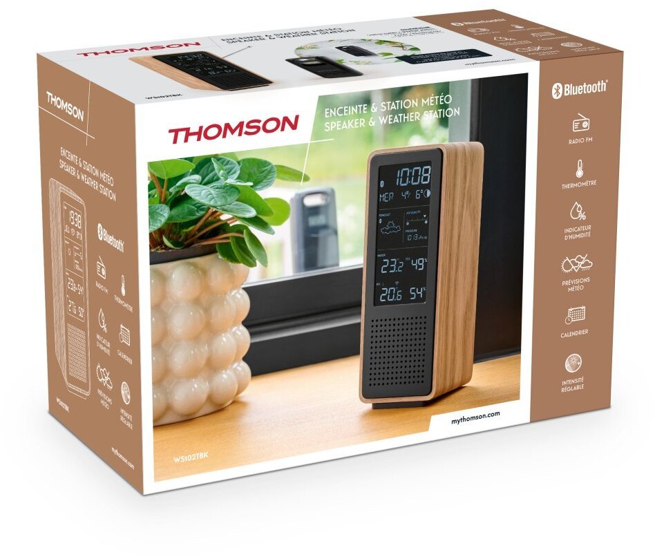 THOMSON Bluetooth skaļrunis ar laika staciju