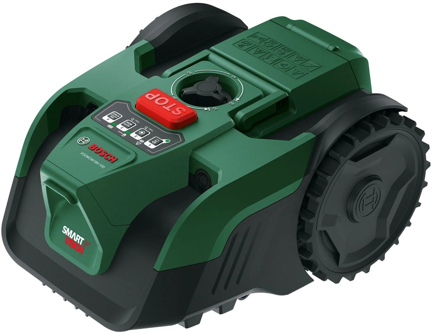 Bosch Powertools Mähroboter VISIMOW18V-100 SOLO (grün/Black